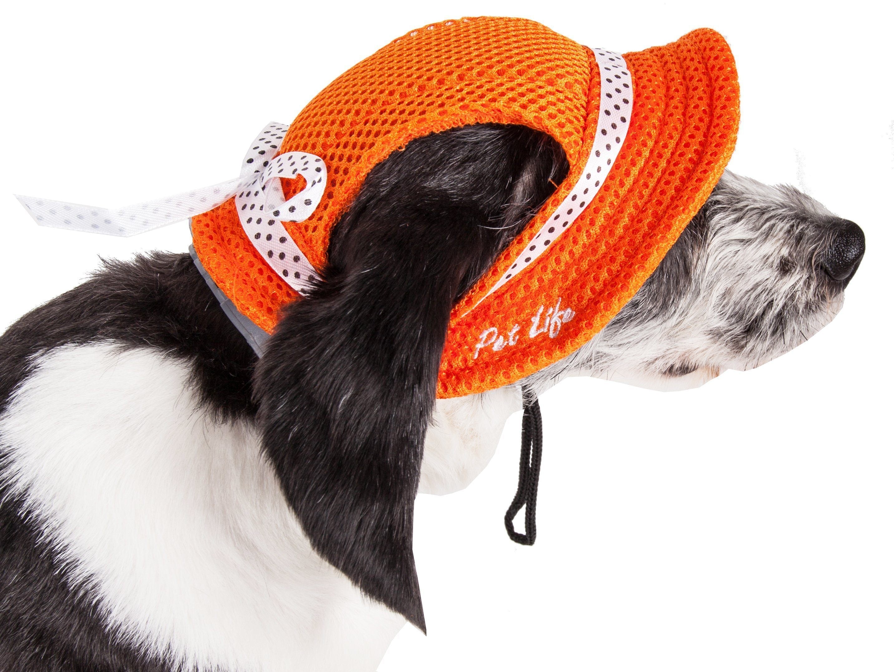 Sea Spot Mesh Brimmed Dog Hat with UV Protection