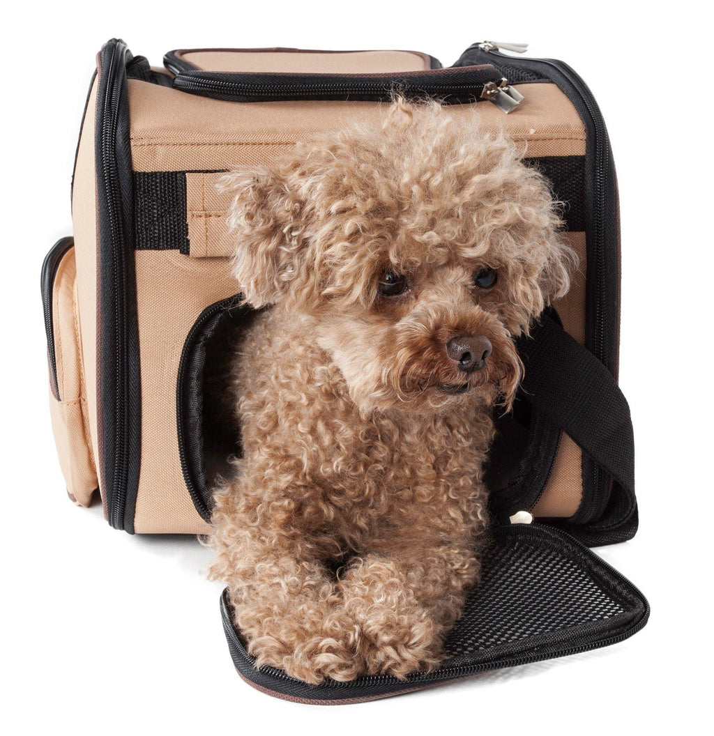 Sky-Max Collapsible Airline Approved Travel Pet Carrier, 16.1" x 9.5" x 10"