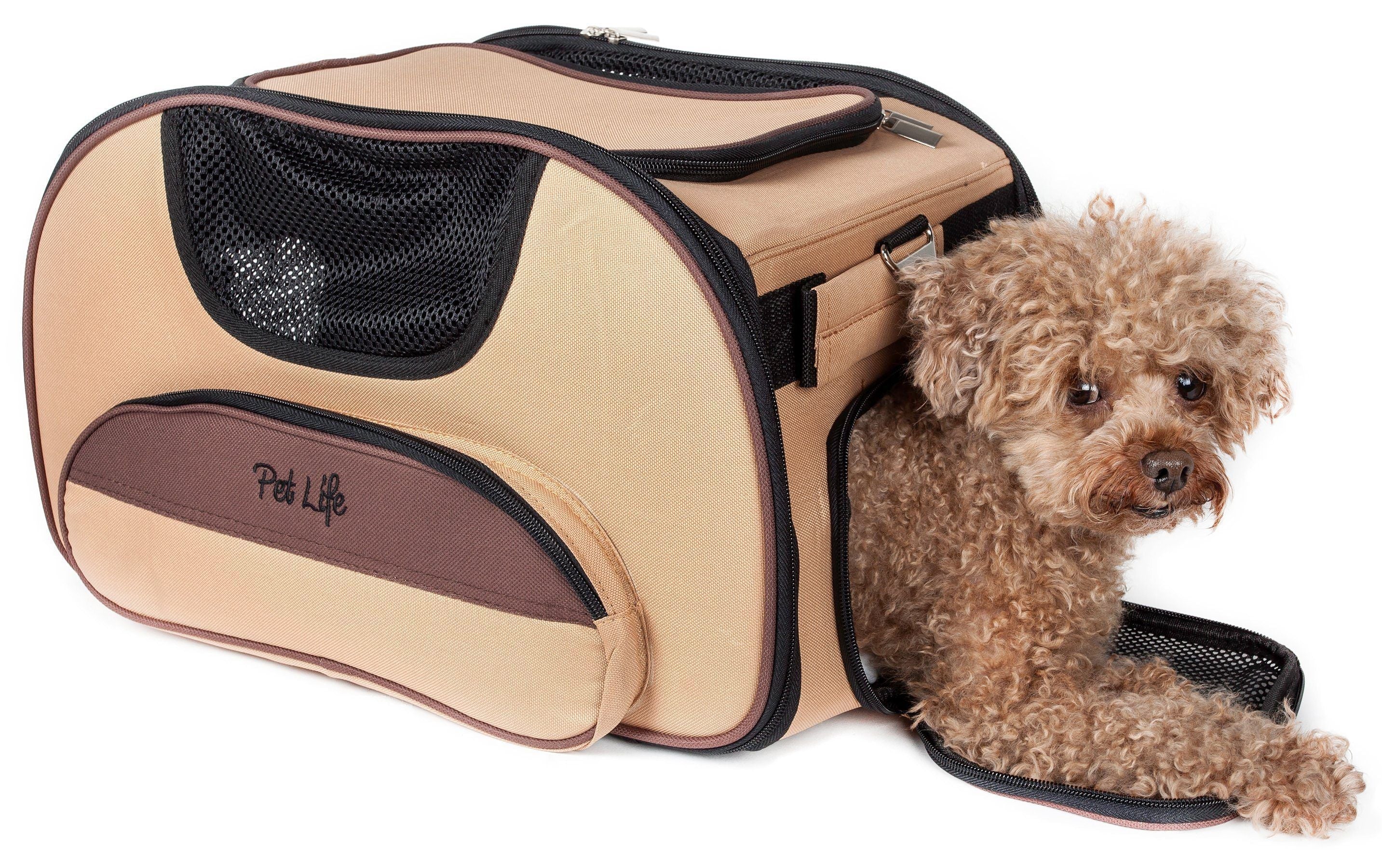 Sky-Max Collapsible Airline Approved Travel Pet Carrier, 16.1" x 9.5" x 10"