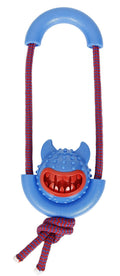 Interactive Treat-Dispensing Dog Toy with Squeaker, 12.6"