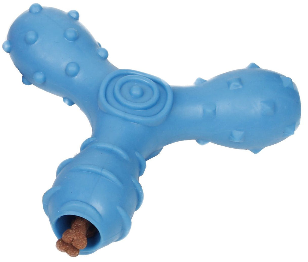 Tri-Chew TPR Treat Dispensing Interactive Dog Toy