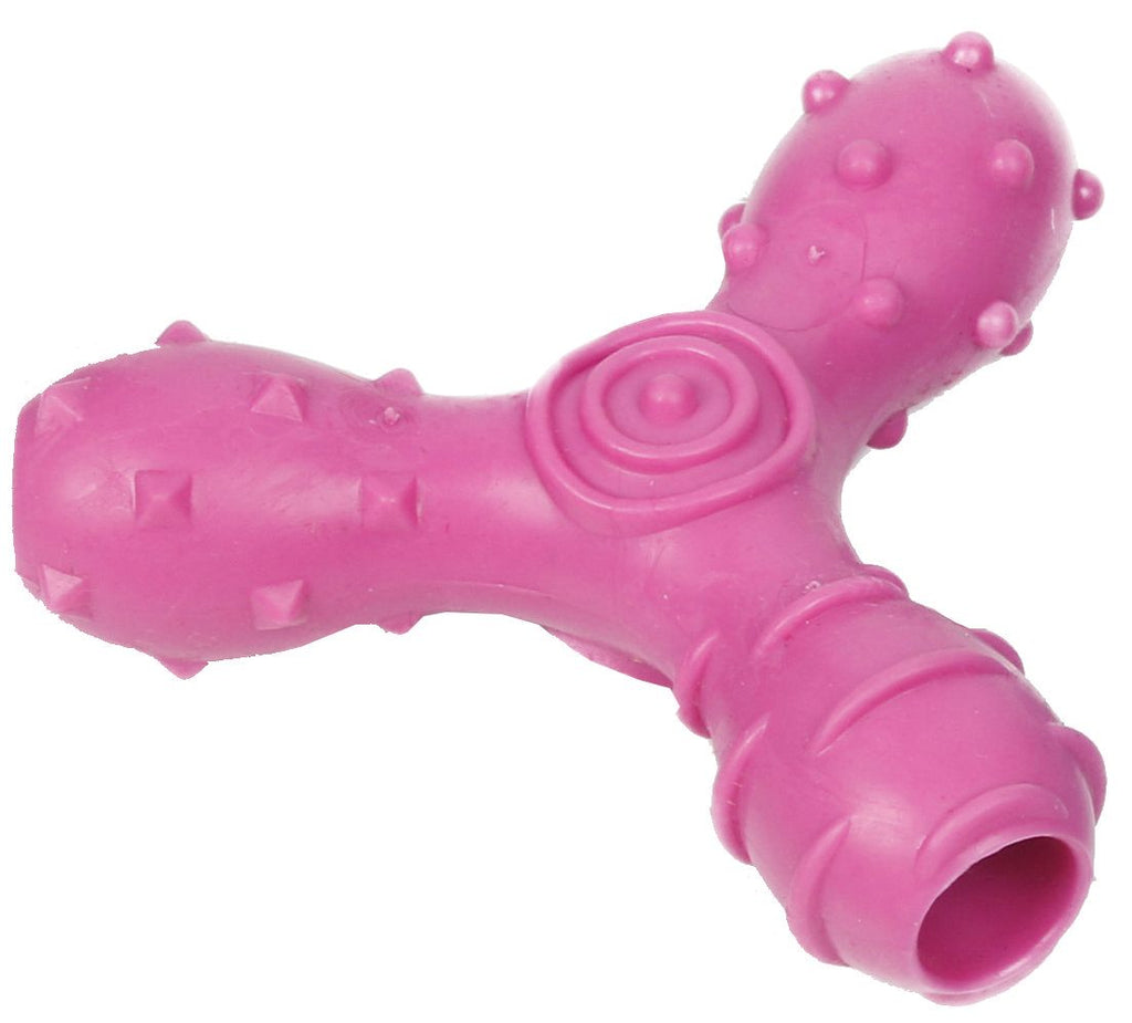 Tri-Chew TPR Treat Dispensing Interactive Dog Toy