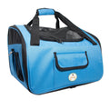 Collapsible Dog Car Seat Carrier with Mesh Sunroof, Small Size