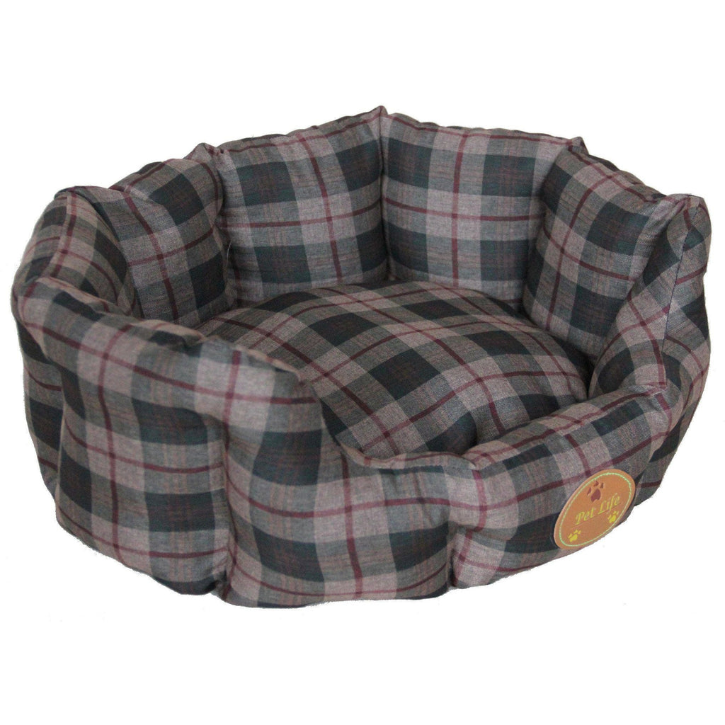 Wick-Away Nano-Silver Anti-Bacterial Pet Bed with Removable Cushion