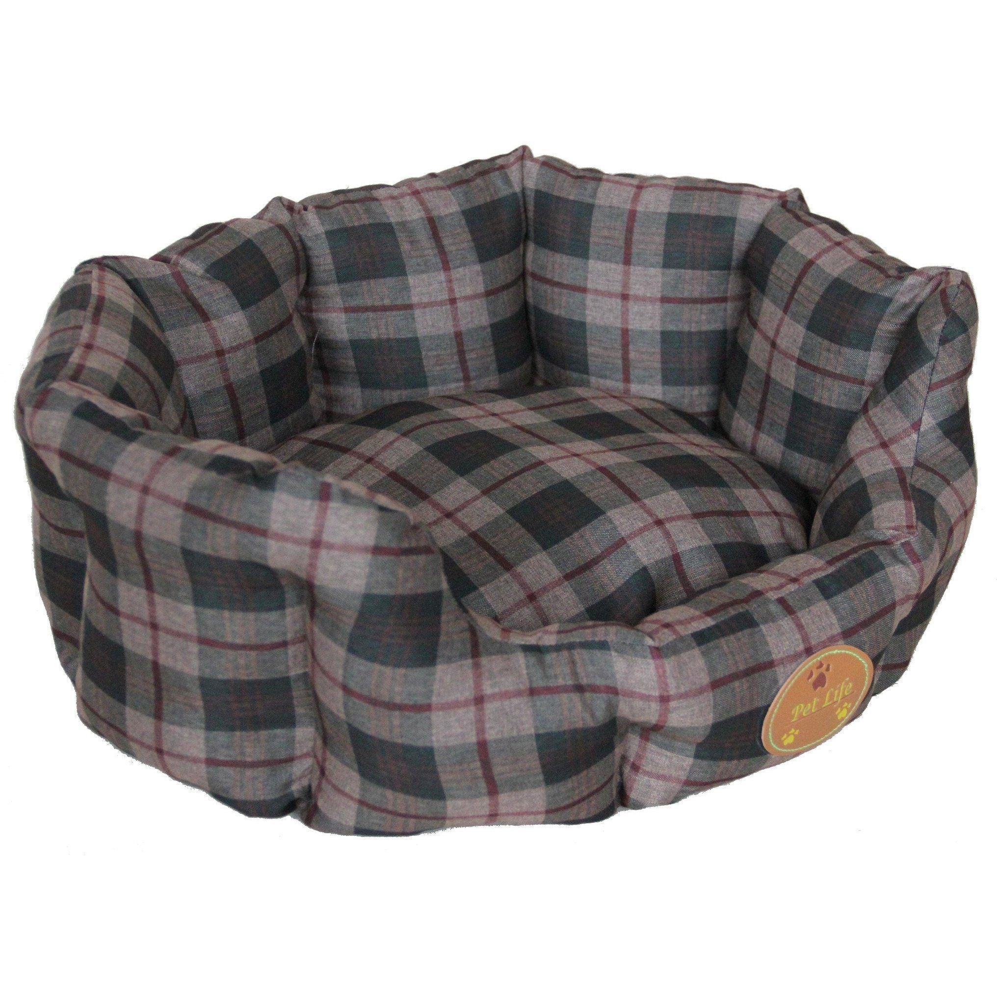 Wick-Away Nano-Silver Anti-Bacterial Pet Bed with Removable Cushion