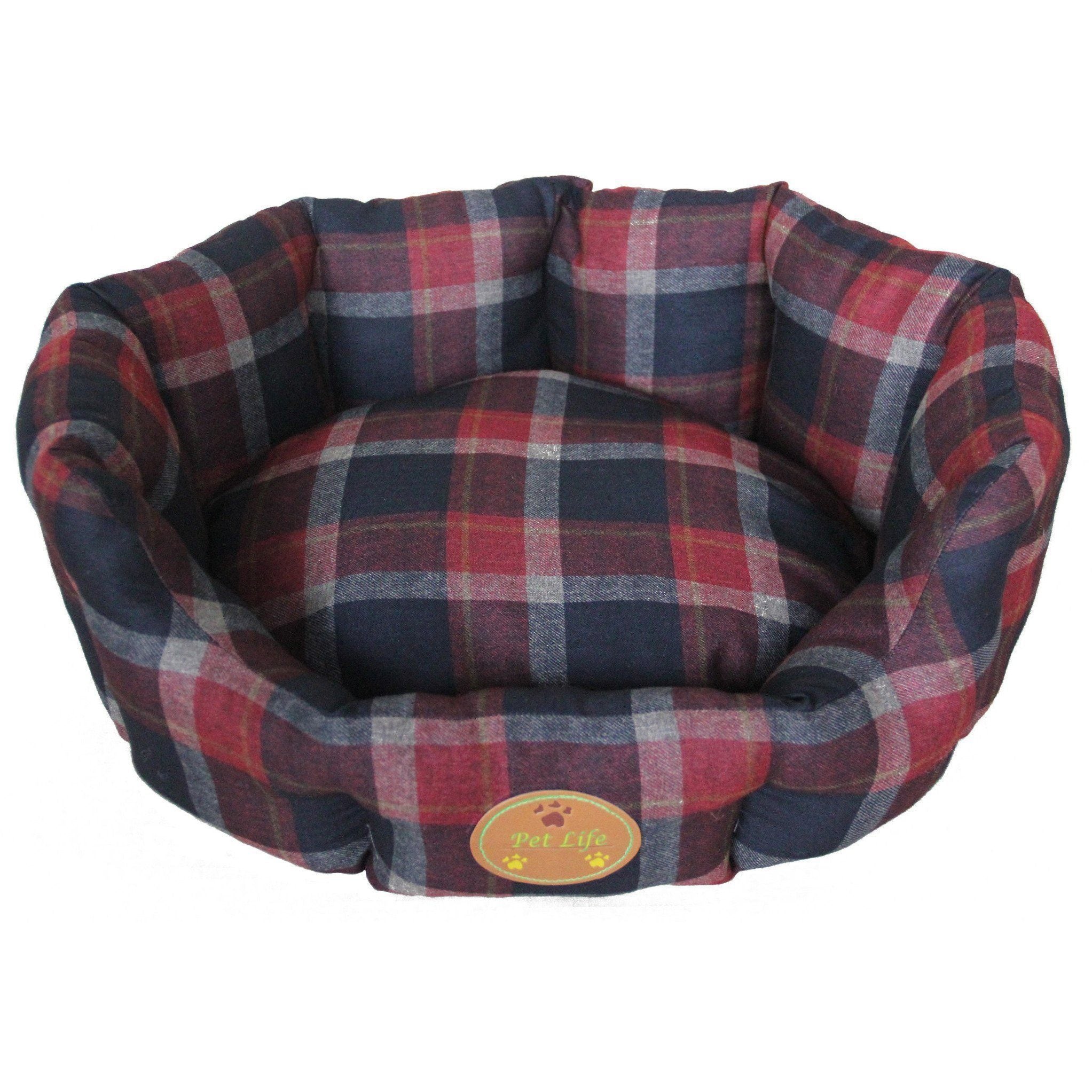 Wick-Away Nano-Silver Anti-Bacterial Pet Bed with Removable Cushion
