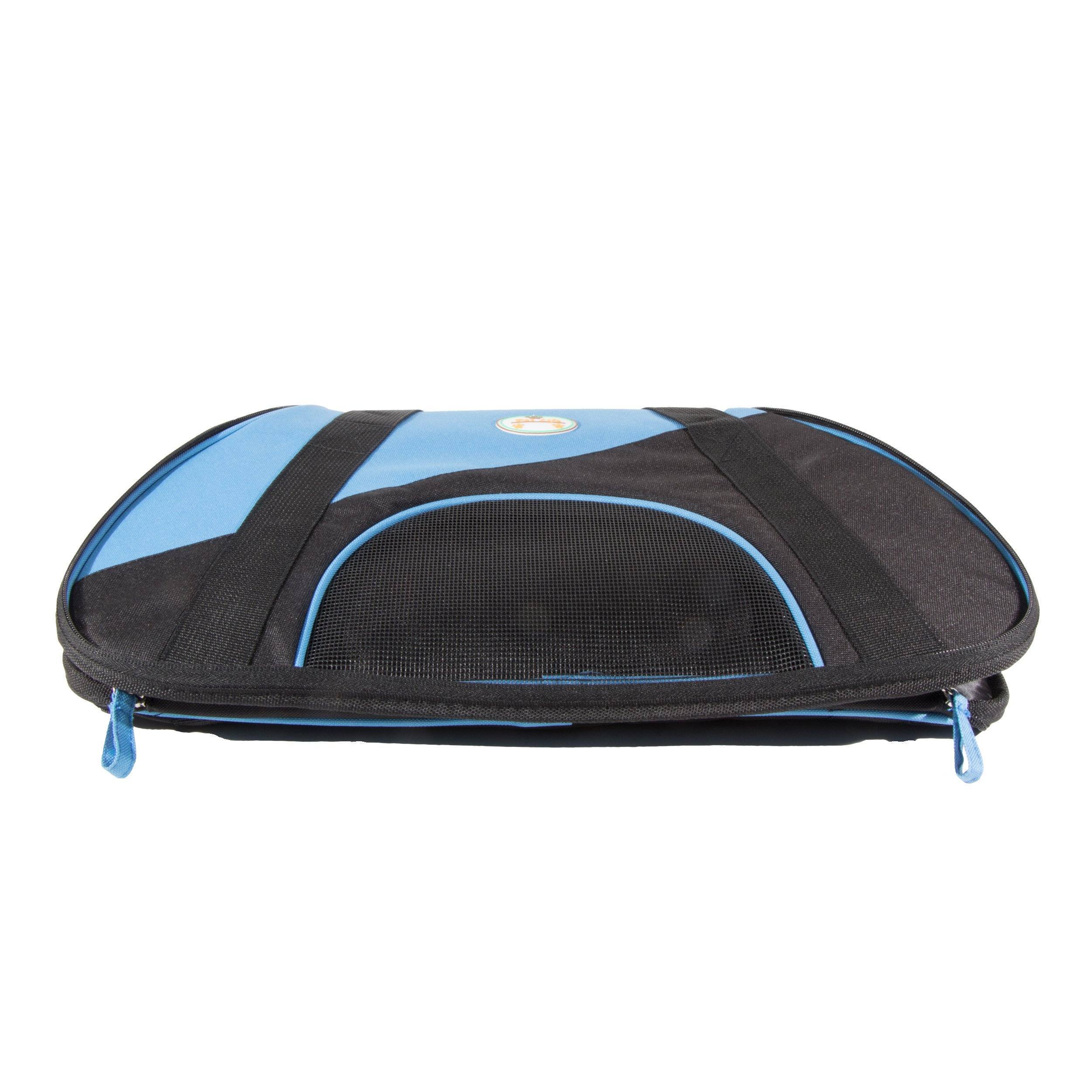 Airline Approved Zip-N-Go Contoured Pet Carrier, 18.2" x 11.4" x 12.6"