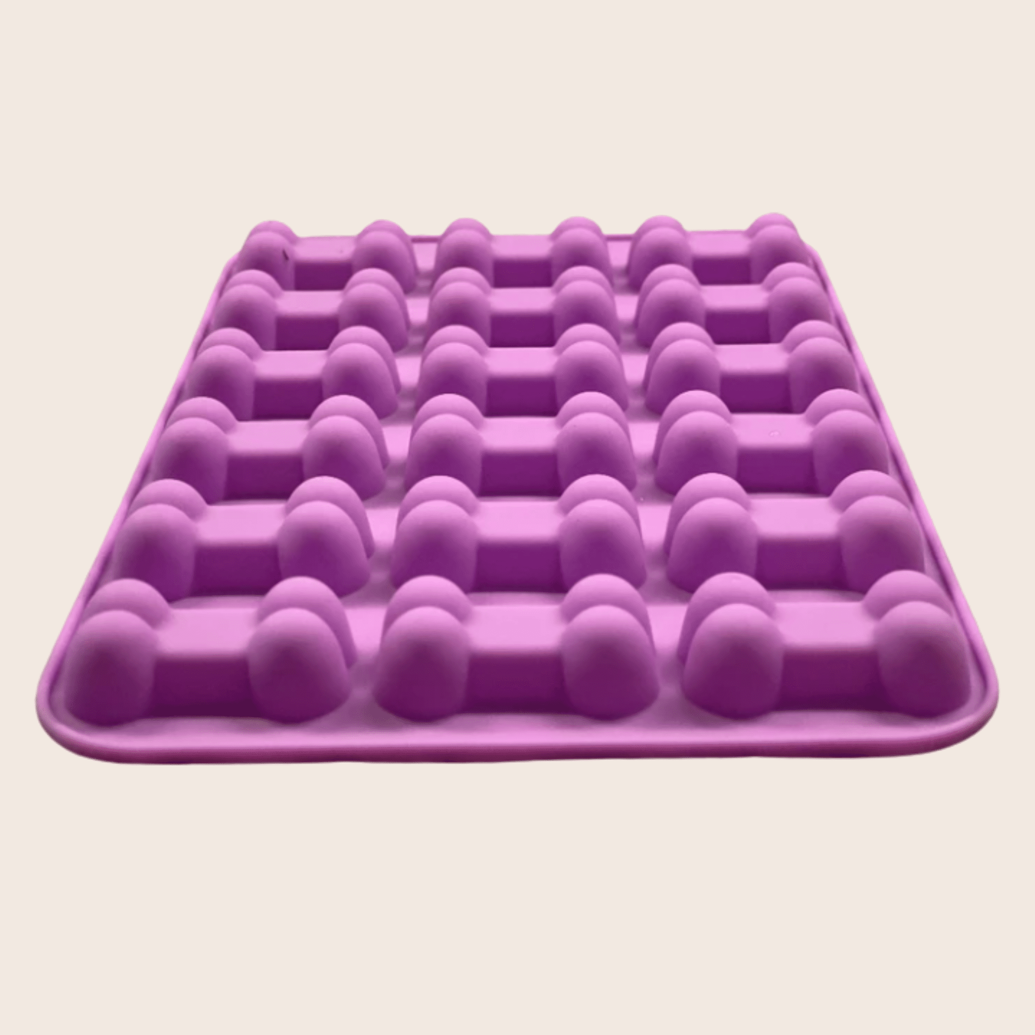 Silicone Treat Mold for Homemade Dog and Cat Snacks, 4.25" x 6.75"