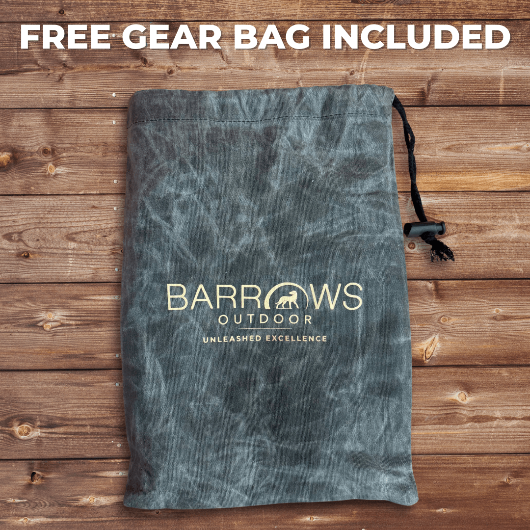 Barrows Outdoors Ironhide Biothane Dog Leash with Steel Slip Chain
