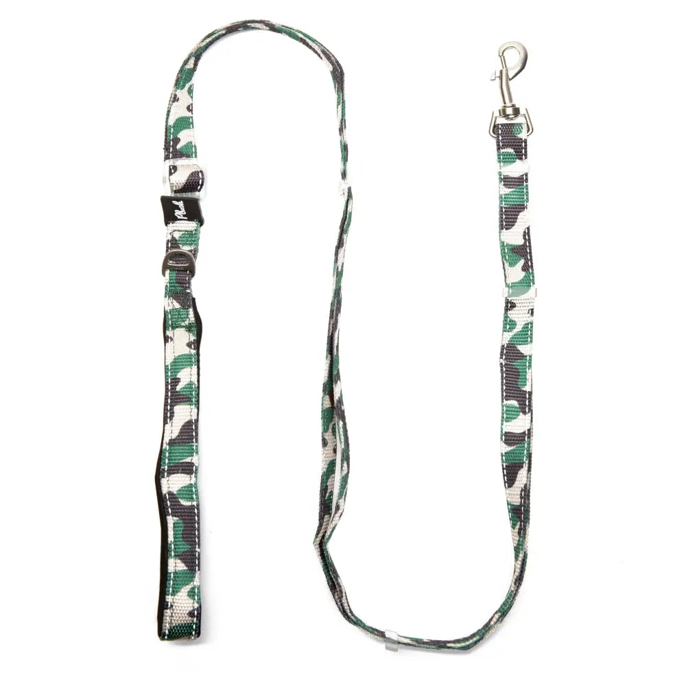 Adjustable Reflective Dog Leash with Padded Handle, Nylon & Neoprene