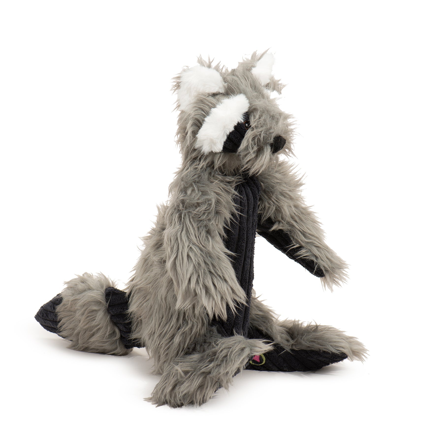 Redwood Raccoon 19" Durable Plush Dog Toy with Squeaker