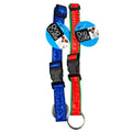 Reflective Adjustable Dog Collar with Nylon and Secure Buckle
