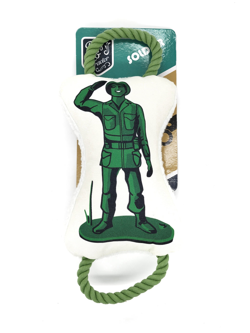 Soldier Retro Action Dog Toy for Medium and Large Breeds