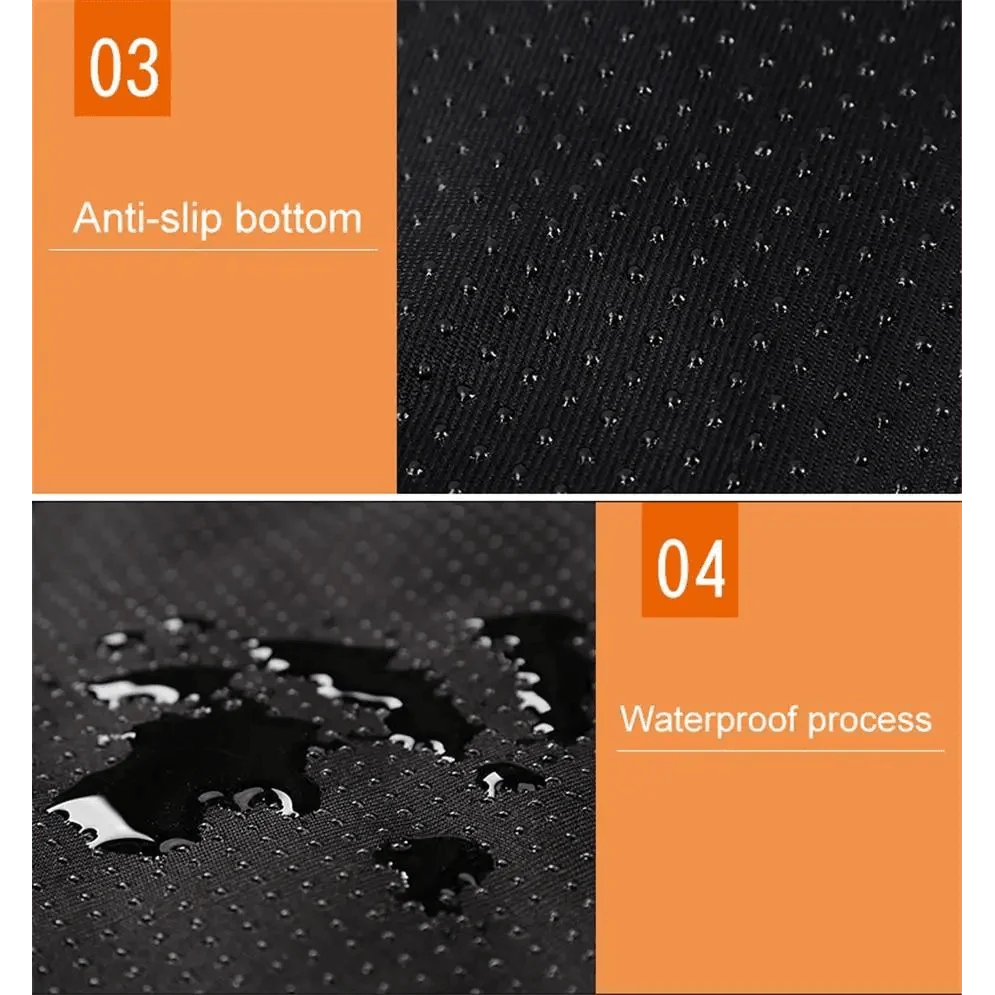 Washable Pet Diaper Mat with Non-Slip Backing, Grey or Beige