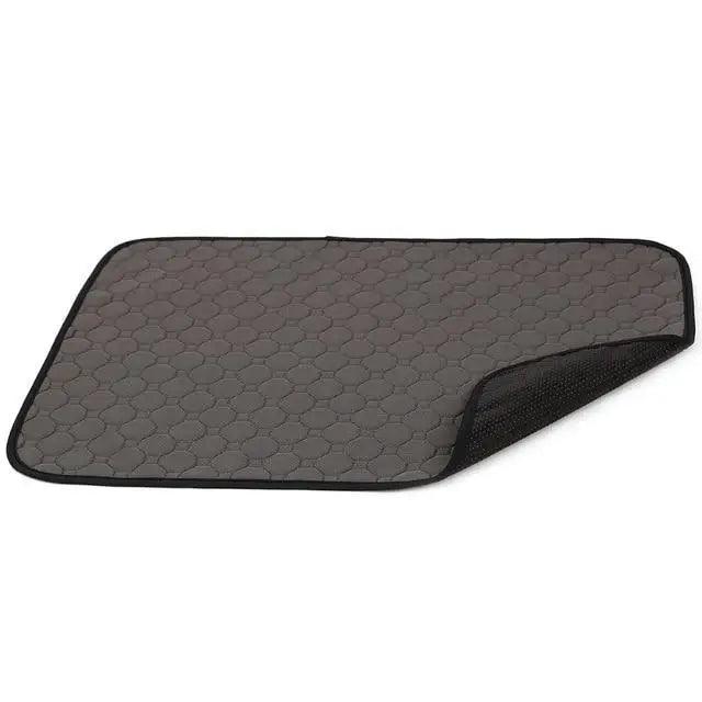 Washable Pet Diaper Mat with Non-Slip Backing, Grey or Beige