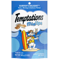 Seafood Flavor Cat Treats for Adult Cats, Crunchy Outside, Soft Center