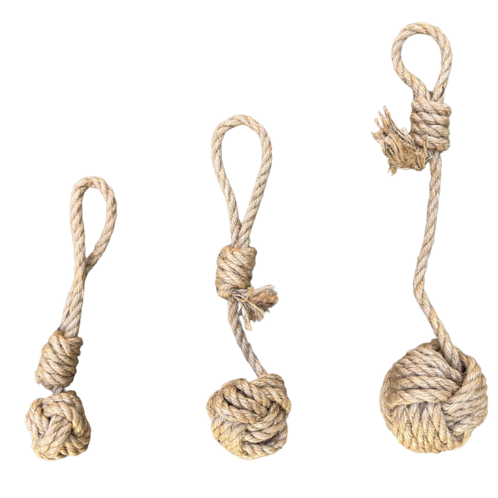 Eco-Friendly Hemp Rope Dog Pull Toy