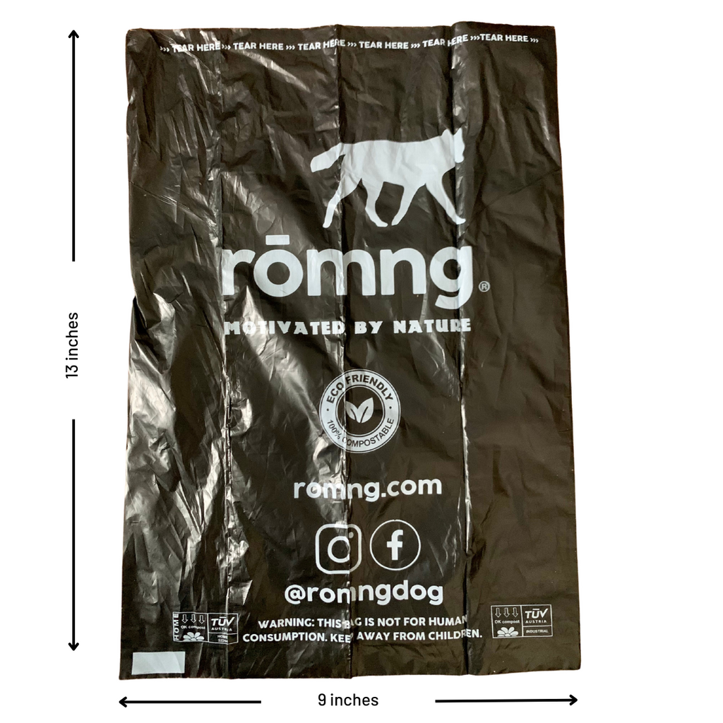 Bamboo Fiber Dog Poop Bag Dispenser with Clip