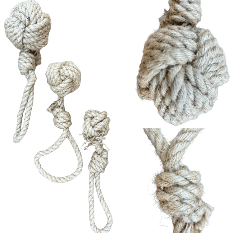Eco-Friendly Hemp Rope Dog Pull Toy
