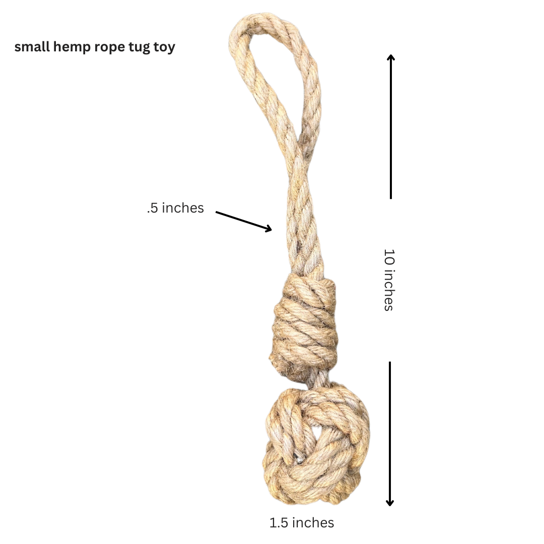 Eco-Friendly Hemp Rope Dog Pull Toy