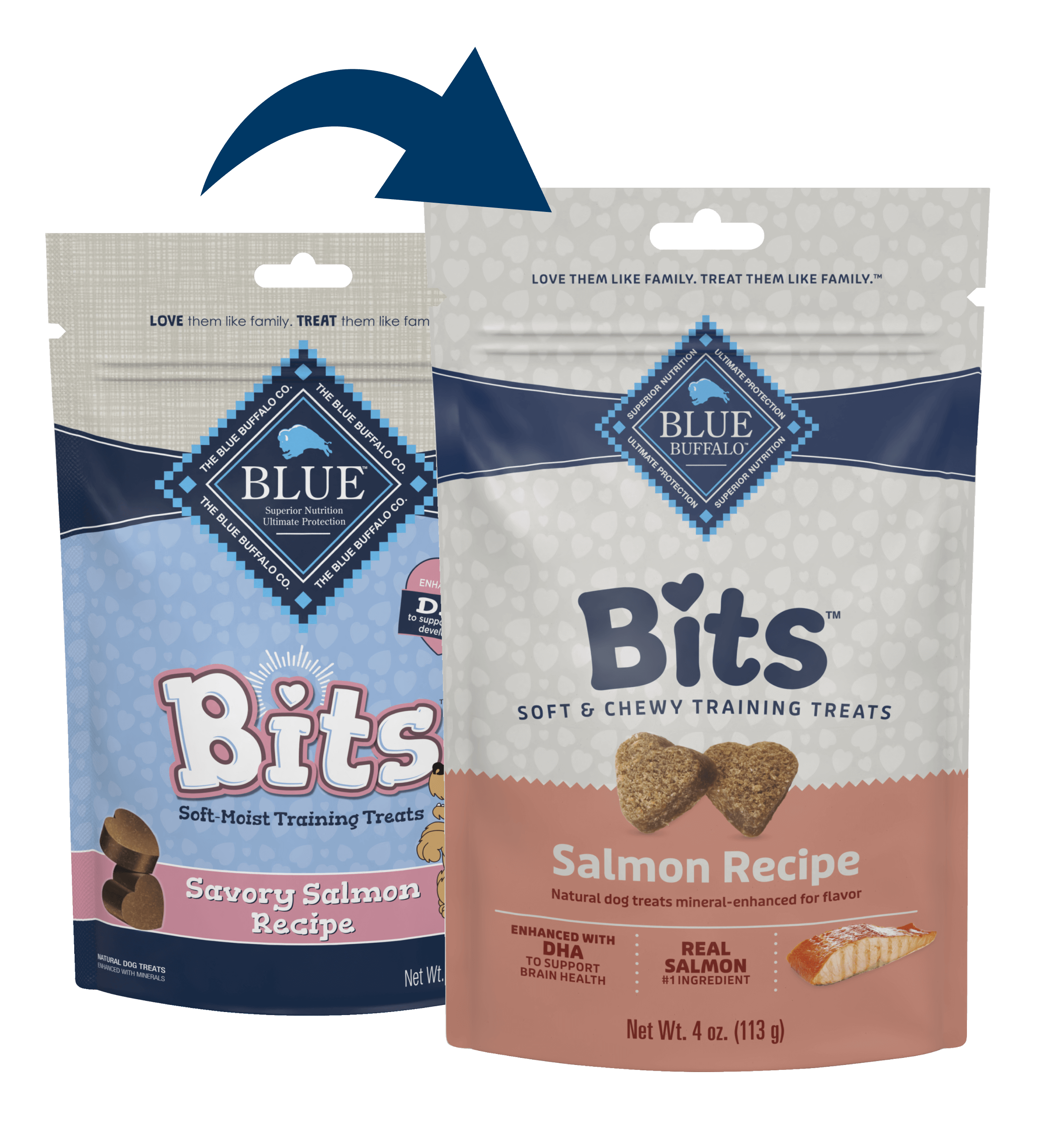 Salmon Training Treats for Dogs with DHA