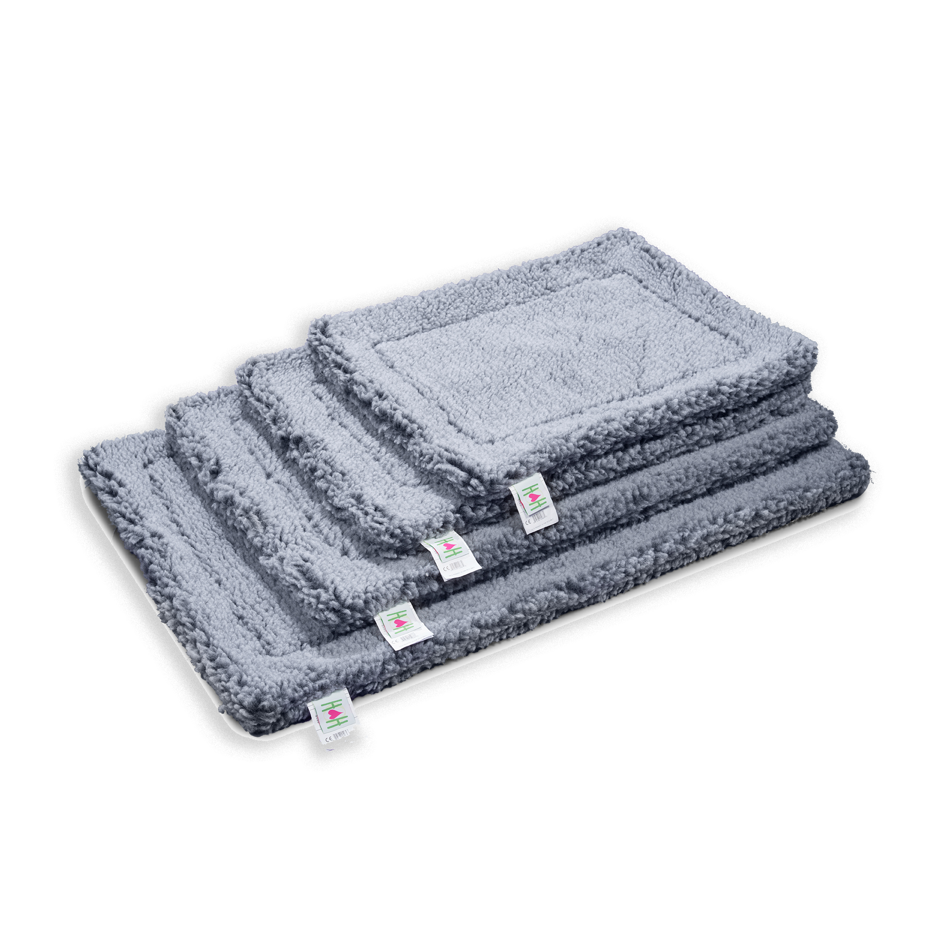 HuggleFleece Mat Stuffing-Free Orthopedic Pet Bed