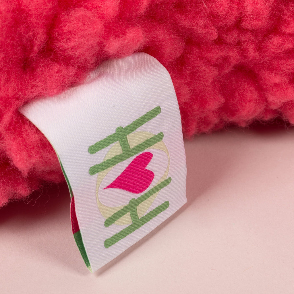 HuggleFleece Pink Bone Dog Toy – Limited Edition, Two Sizes