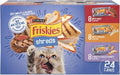 Wet Cat Food Variety Pack with Beef & Poultry in Gravy