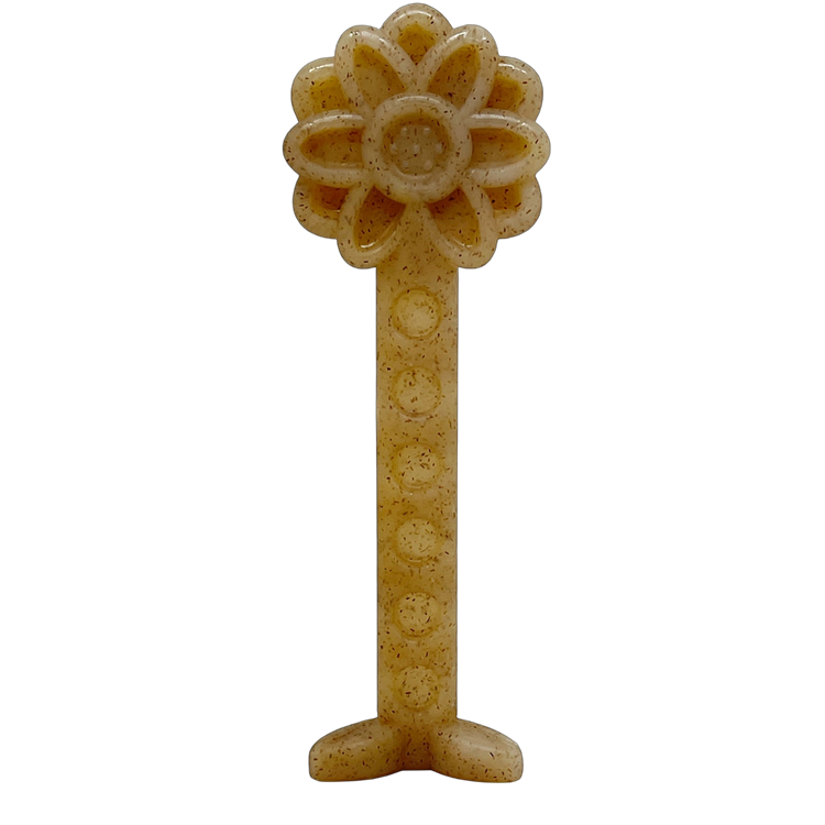 Flower Tower Nylon & Wood Chew Toy for Small Dogs