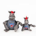 SMU Peruna Knottie Plush Dog Toy with Squeakers