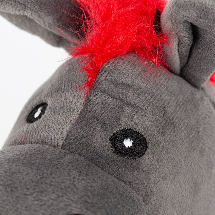 SMU Peruna Knottie Plush Dog Toy with Squeakers