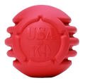 USA-K9 Stars and Stripes Rubber Chew Toy for Large Dogs