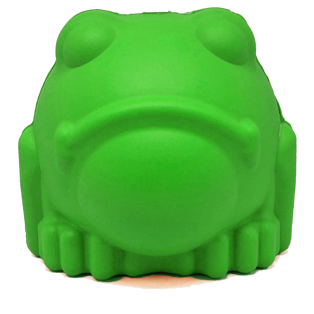 Bull Frog Dog Chew Toy & Treat Dispenser for Large Dogs, Green