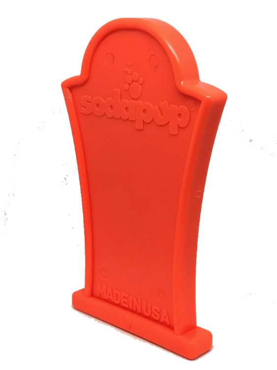 Headstone Ultra Durable Nylon Dog Chew Toy, 6.5" Orange