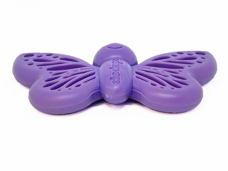 Butterfly 2-in-1 Chew and Enrichment Toy for Dogs, Nylon