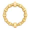 Honey Bone Chicken Flavored Teething Ring for Dogs, 5.25"