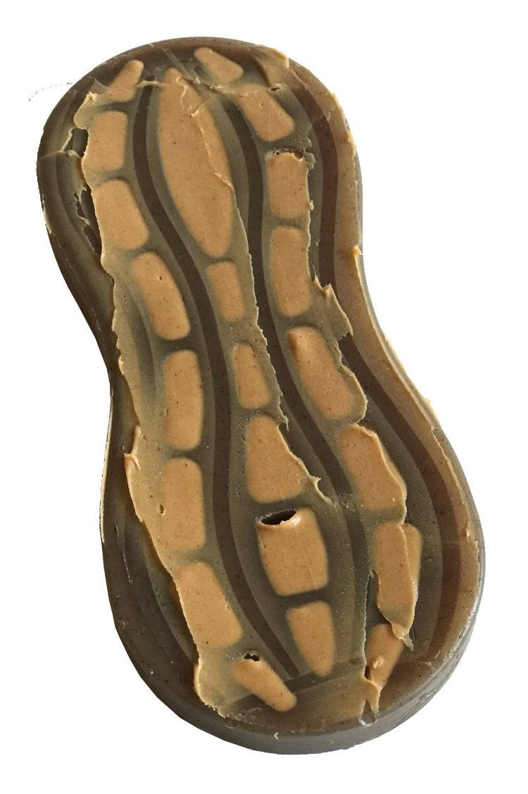 Peanut Nylon Dog Chew Toy for Aggressive Chewers, Large Breeds