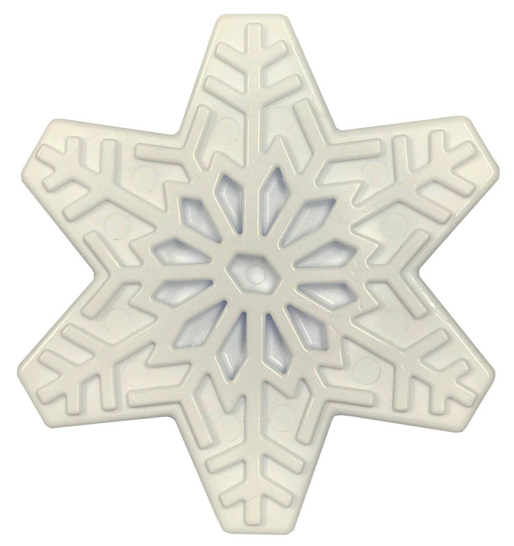 Snowflake Ultra Durable Nylon Dog Chew Toy with Treat Pockets