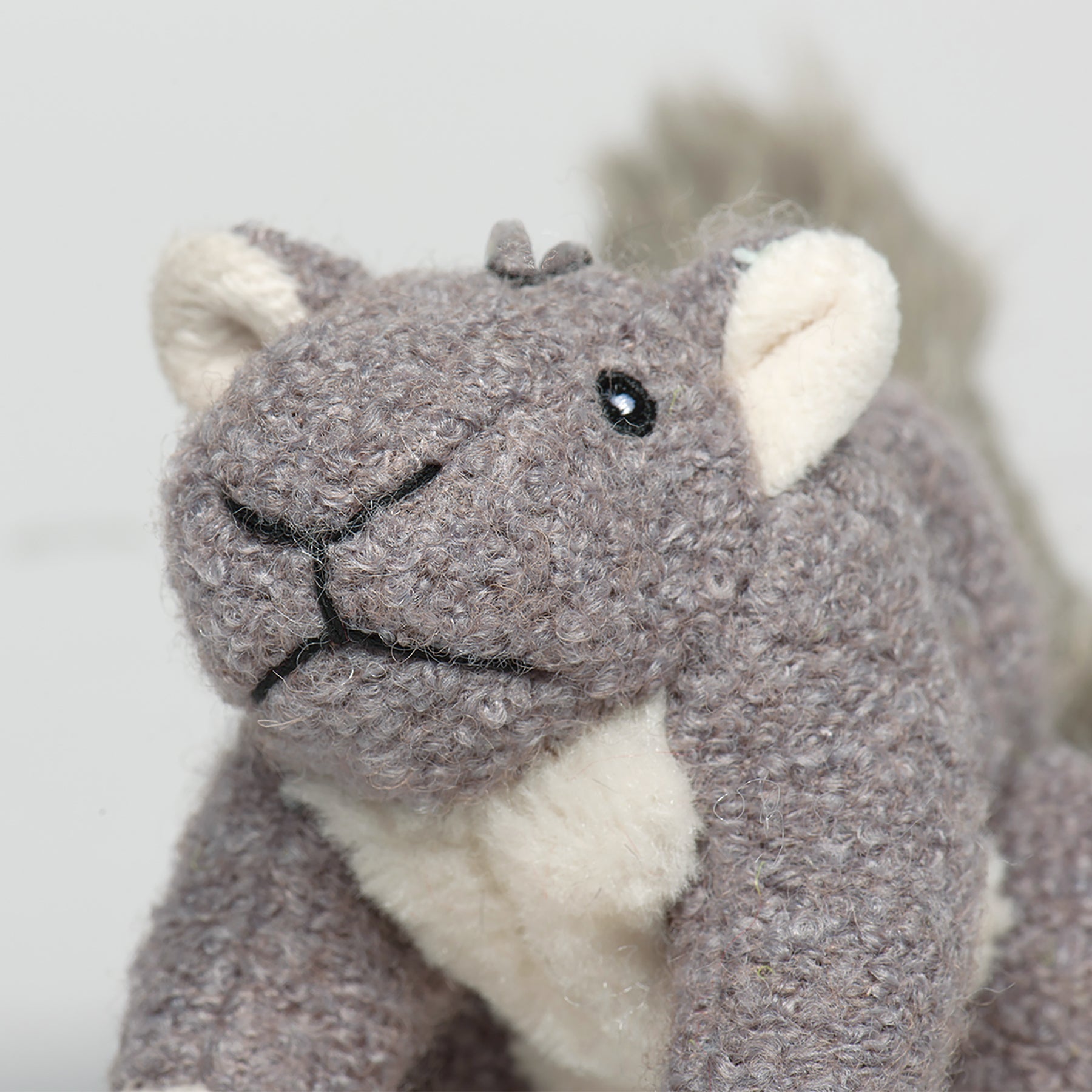 Feller Squirrel Plush Dog Toy with Squeaker, Two Sizes