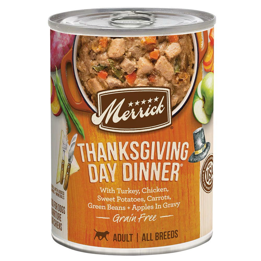 Grain-Free Turkey Wet Dog Food with Vegetables and Fruits