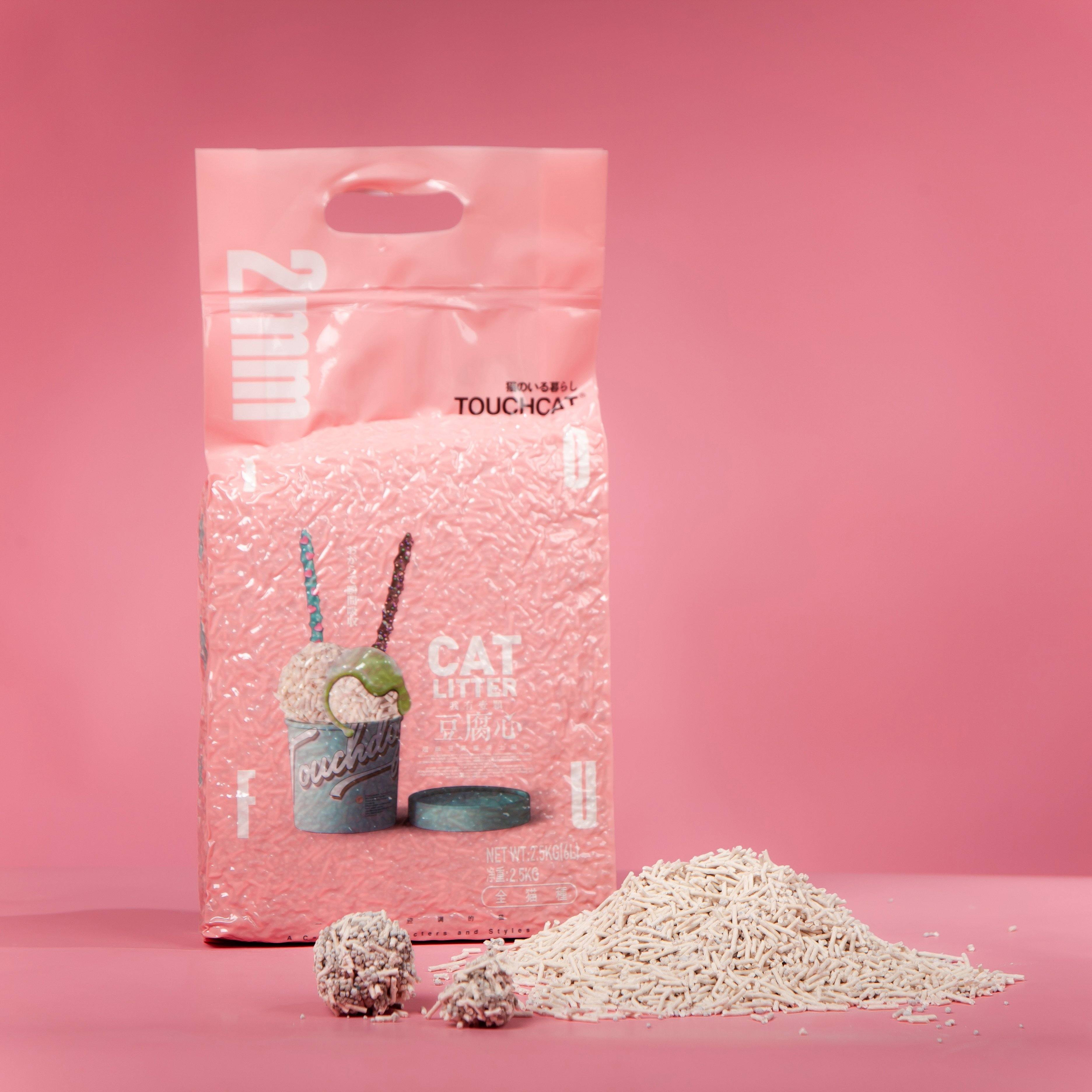 Touchcat Plant-Based Clumping Cat Litter, 5.5 lbs