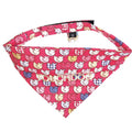 Elephant Pattern Hook-and-Loop Dog Bandana