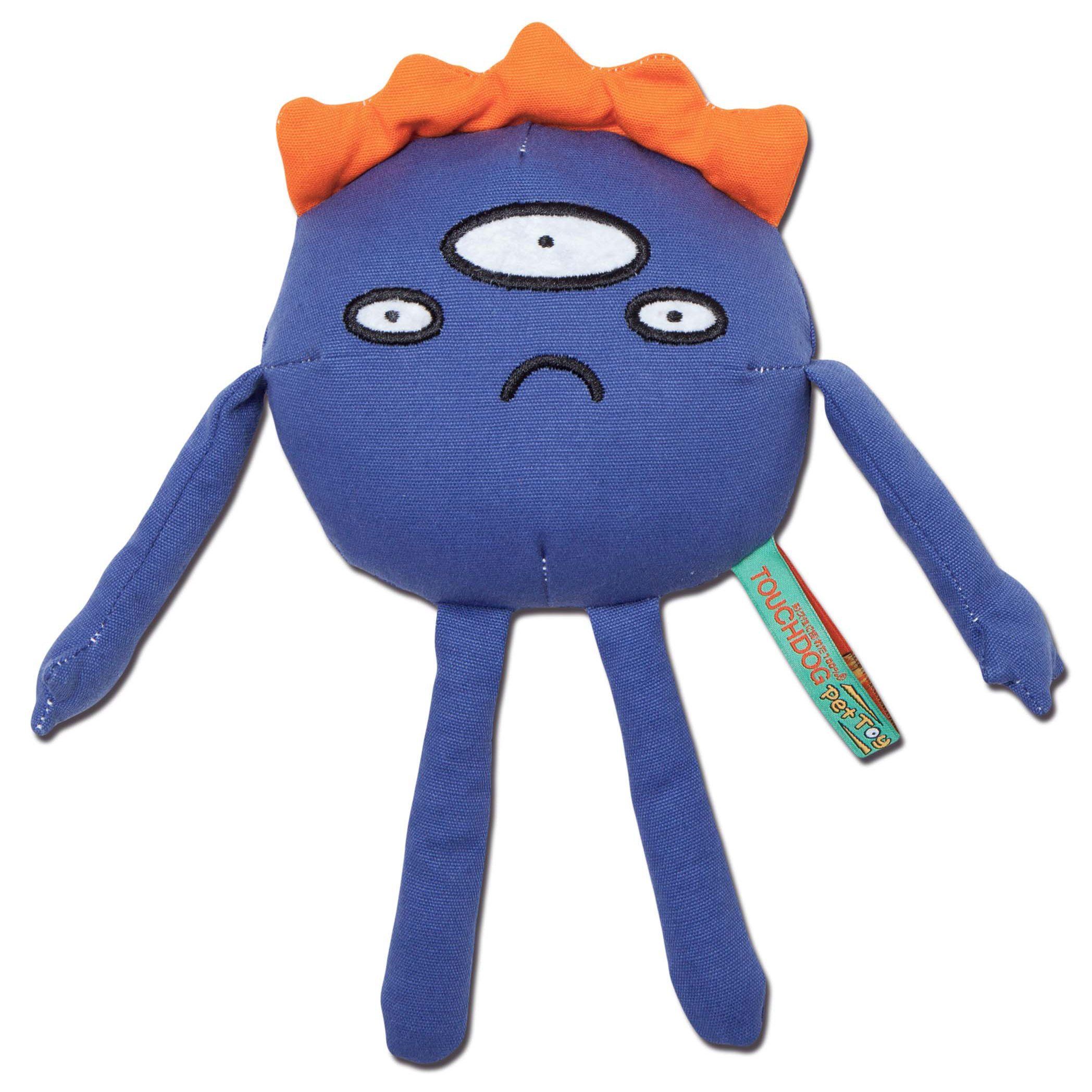 Touchdog Cartoon Monster Plush Dog Toy