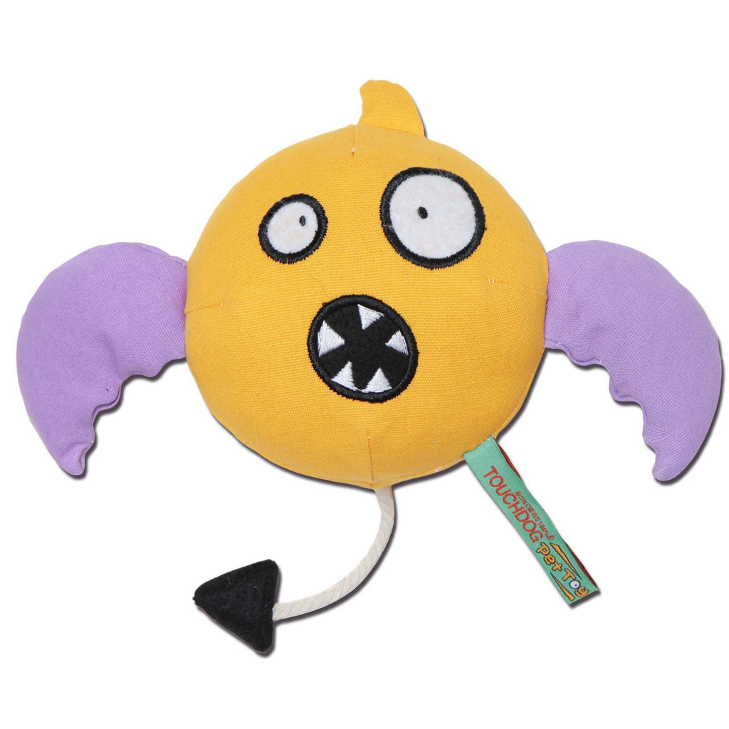 Touchdog Cartoon Monster Plush Dog Toy