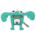 Touchdog Cartoon Monster Plush Dog Toy