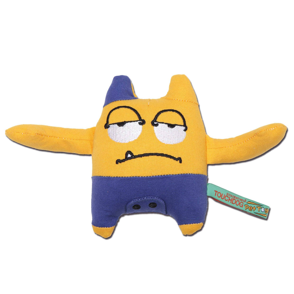 Touchdog Cartoon Monster Plush Dog Toy