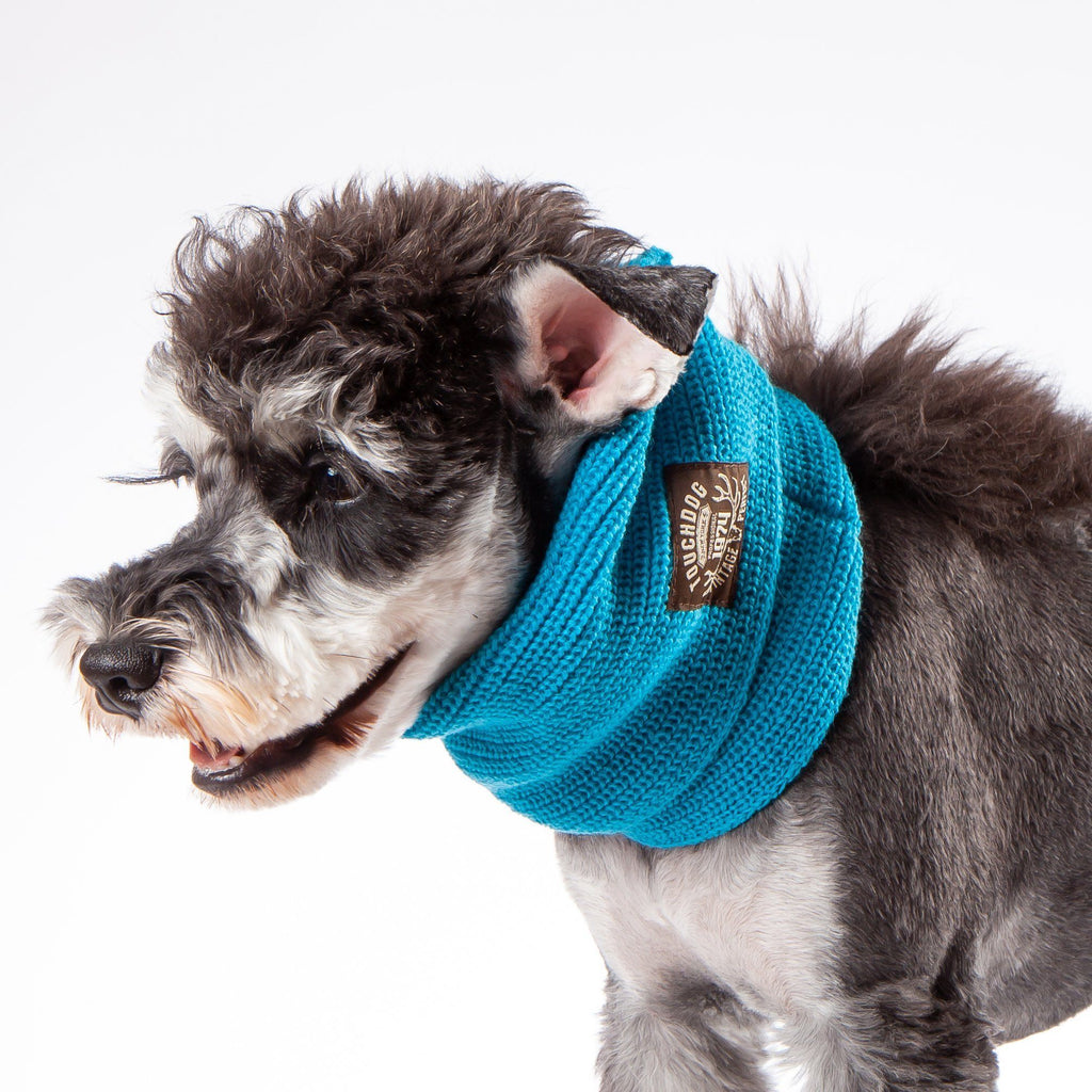 Touchdog Heavy Knit Winter Dog Scarf, One Size