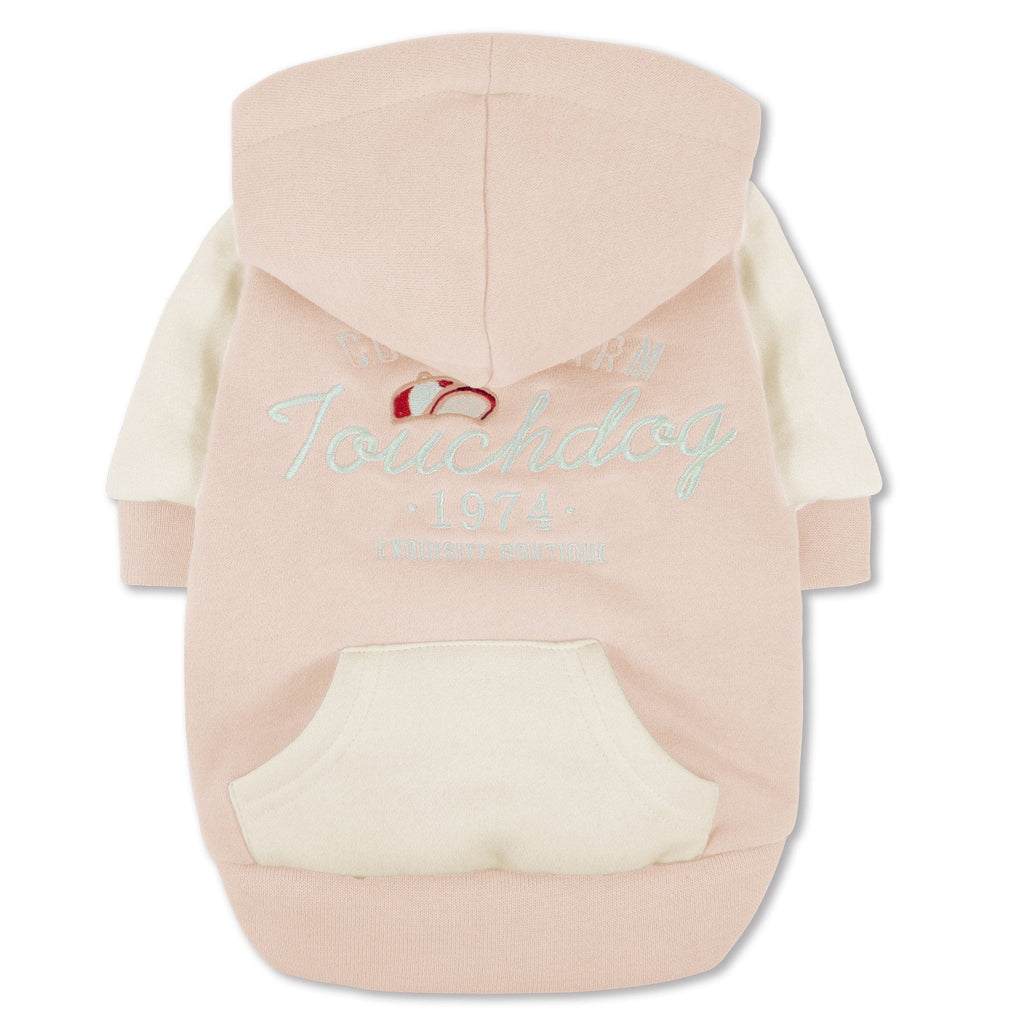 Cotton Dog Hoodie with Polar Fleece Lining