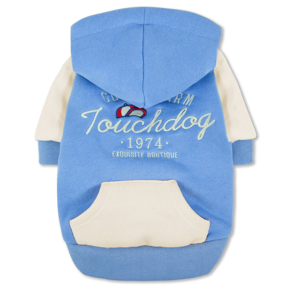 Cotton Dog Hoodie with Polar Fleece Lining