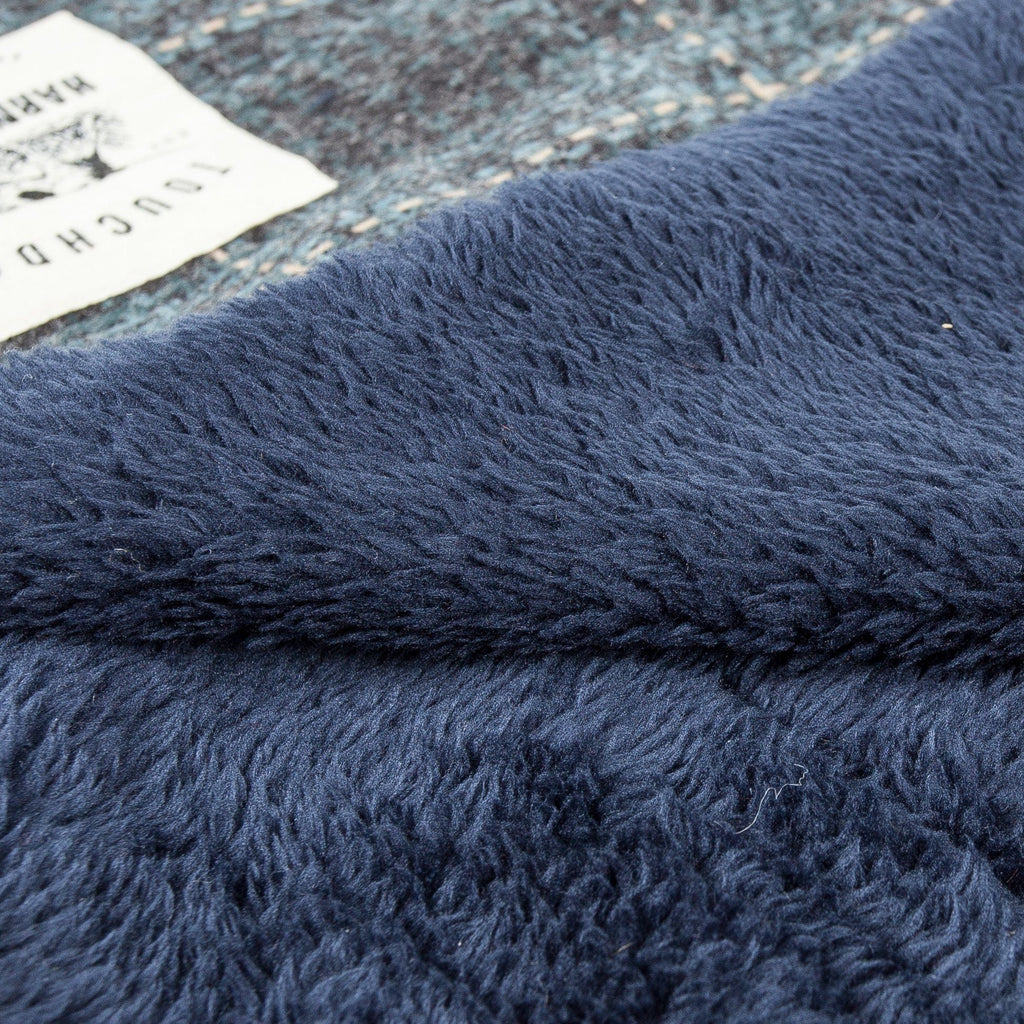 Windowpane Plaid Dog Jacket & Reversible Mat Set